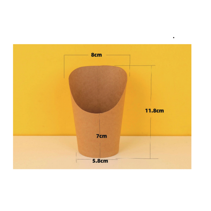 14-ounce French fries cup