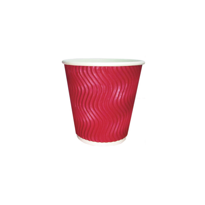 8-ounce corrugated cup